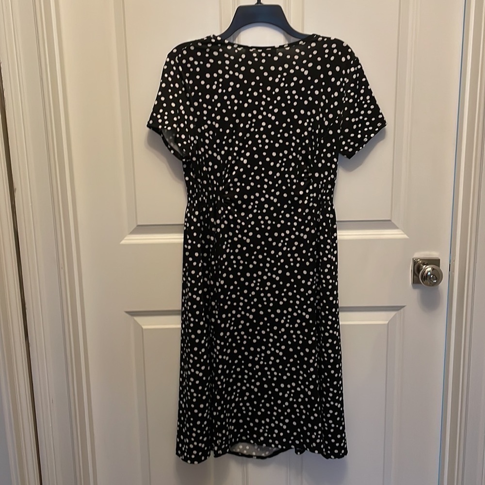 Kim Rogers Knit Polkadot Dress - Picture 4 of 4
